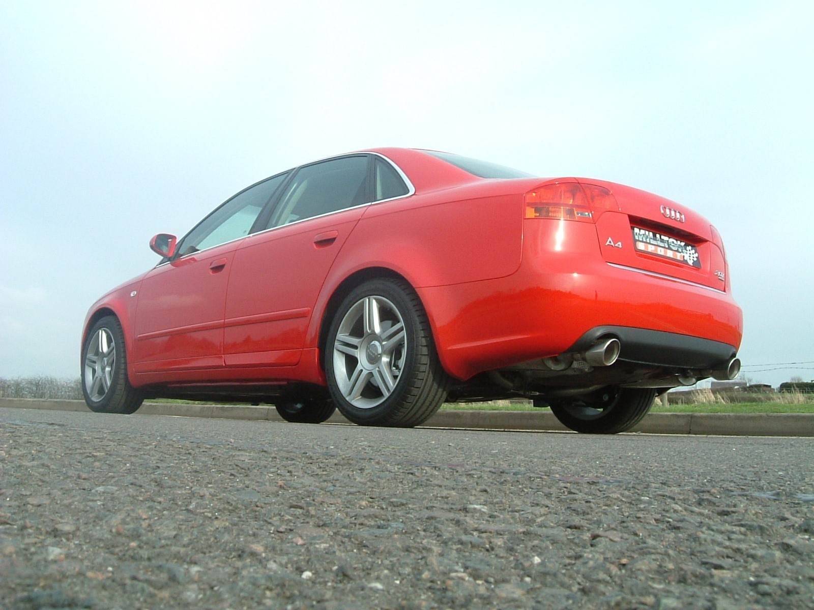 Milltek Audi A4 B7 2.0 TFSI quattro cat-back systeem met alumini