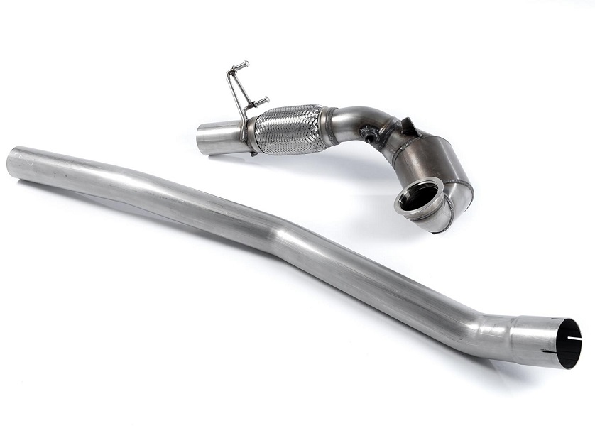 Milltek VW Golf VII GTI / R 2.0TFSI Large Bore Downpipe and Hi-Flow Sports