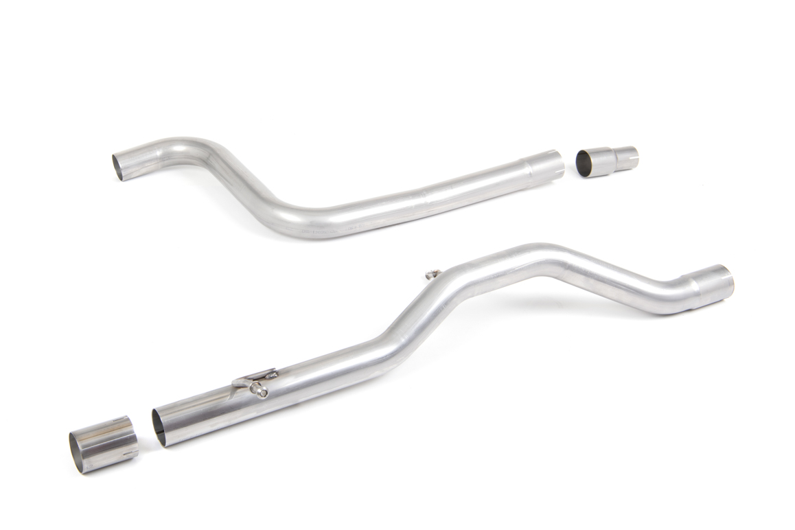 Ford Fiesta VIII 1.0 EcoBoost ST-Line Milltek Particulate Filter-back Non-Resonated met Polished GT-