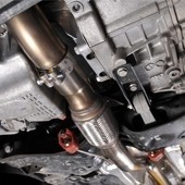 Milltek Audi A1 S line 1.4 TFSI large bore downpipe met hi-flow