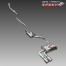 Milltek Audi A3 8P 2.0 TFSI Quattro Sportback compleet turbo-bac
