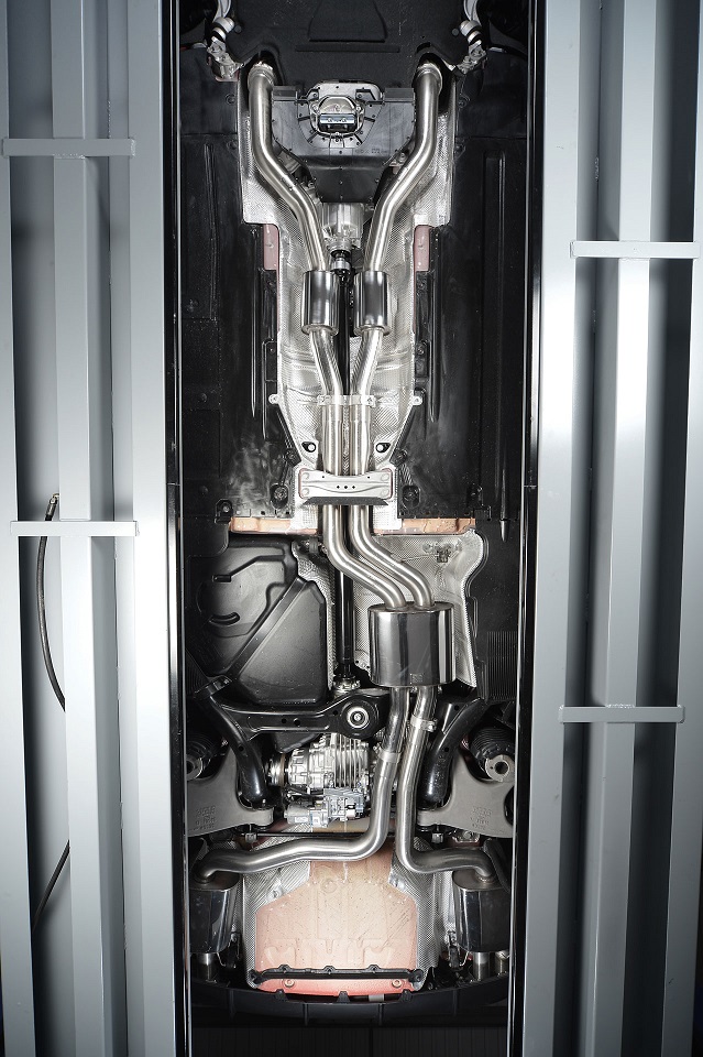 Milltek Audi RS4 B8 4.2 FSI dual cat-back systeem