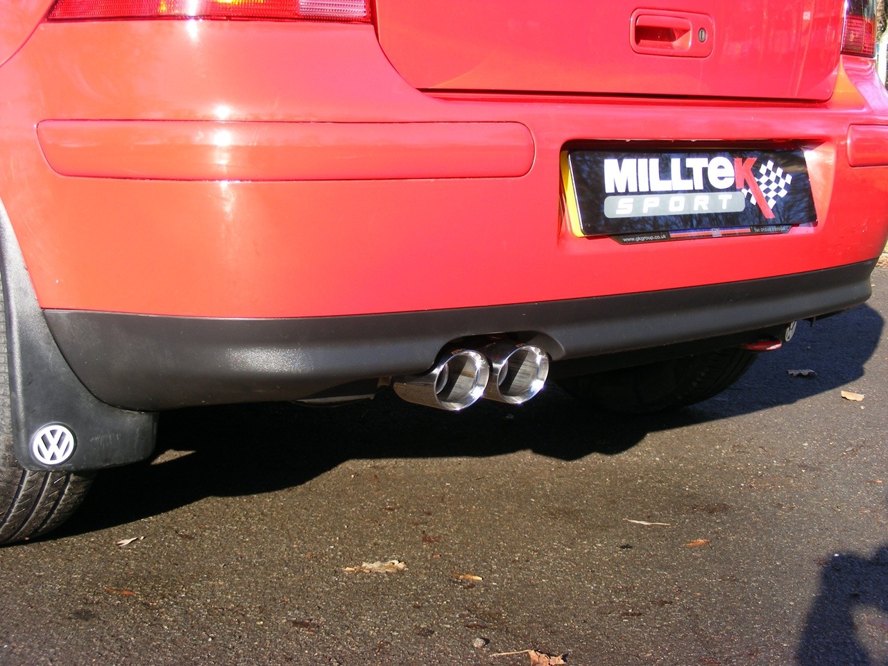 Milltek SEAT Leon 1M 1.8T 180pk Sport en cat-back systeem met du