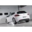 Milltek VW Scirocco R dual cat-back systeem met mat zwarte 100mm