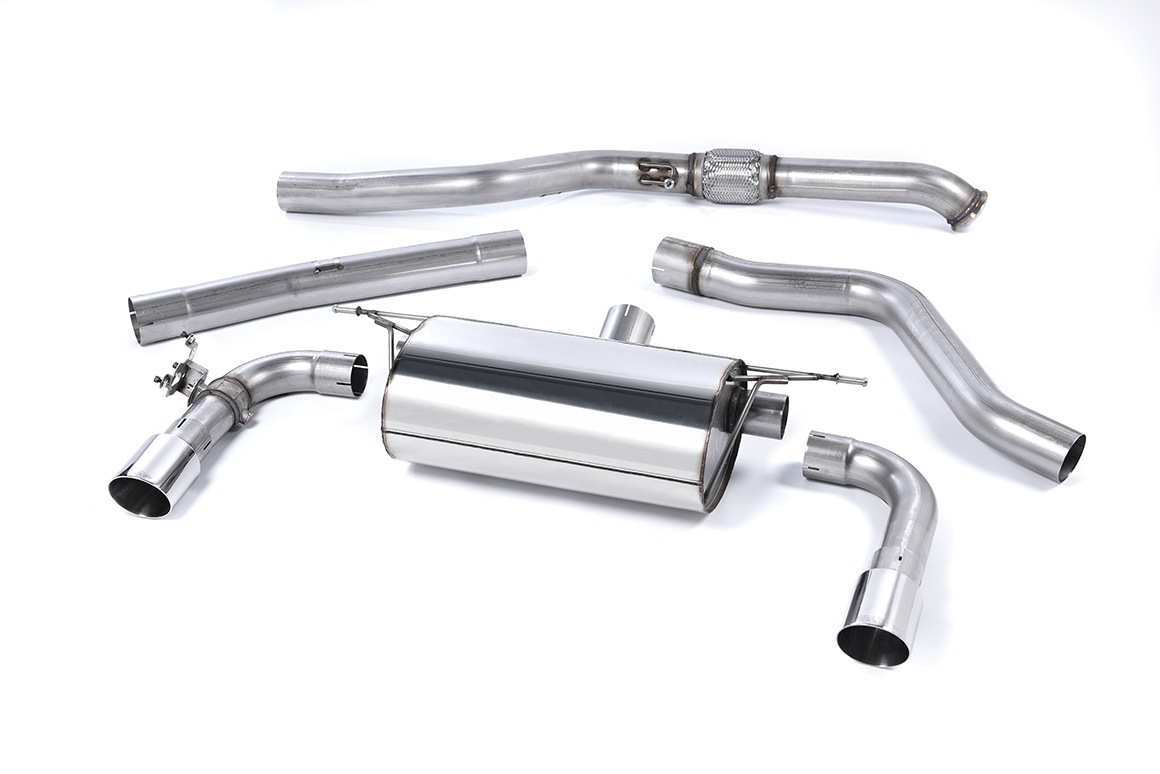 BMW 2 Series M235i Coupé (F22) (None xDrive) Race system Polished Tips
