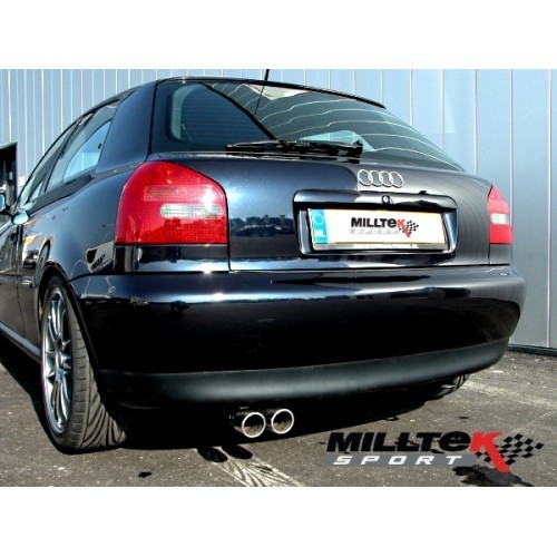 Milltek Audi A3 8L 1.9 TDI 90/100/110/130 pk cat-back systeem vo