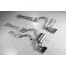 Milltek Audi RS3 8V S tronic cat-back systeem met dubbele zwarte
