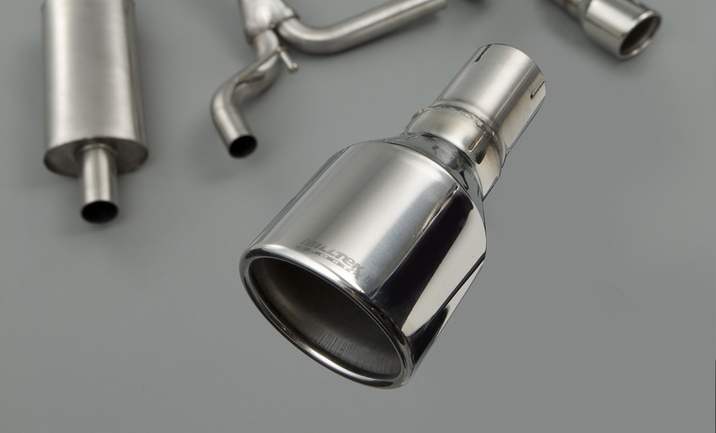 Milltek Audi A4 B6 1.8T Multitronic 2WD cat-back systeem voor 1.