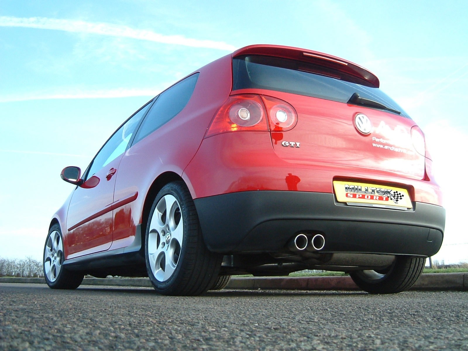 Milltek Audi A3 8P 2.0 TFSI cat-back systeem met dubbel 80mm Jet