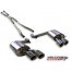 Milltek Audi S6 4F 5.2 V10 FSI quattro quad cat-back systeem met