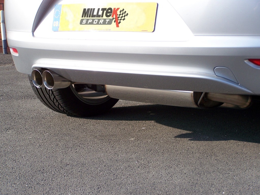 Milltek VW Scirocco GT 2.0 TSI 200pk cat-back systeem met dubbel