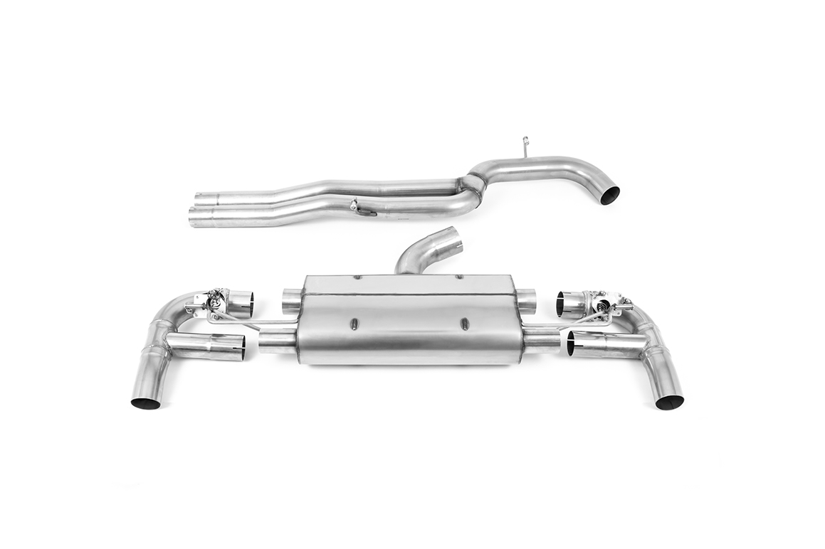 Milltek Cat-back Audi RS3 sportback 400PS non GPF model  Titanium Trims
