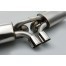 Milltek Porsche Cayman S 3.4 987 Gen1 cat-back systeem(inclusief