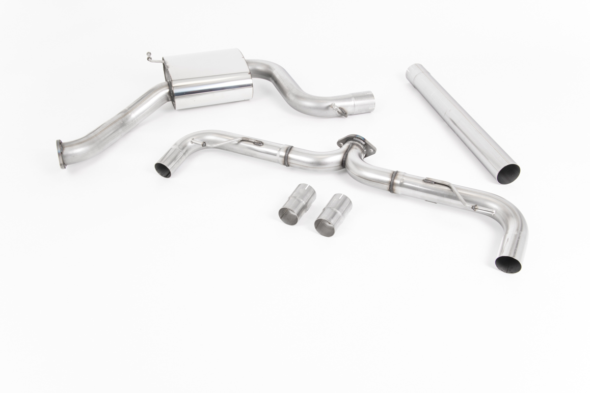 Milltek Cat-back VW Golf MK7.5 GTI Burnt Titanium