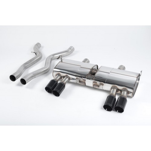 Milltek 3 SERIES COUPE (E92) M3 4.0 V8 Cat-back Quad 80mm Cerami