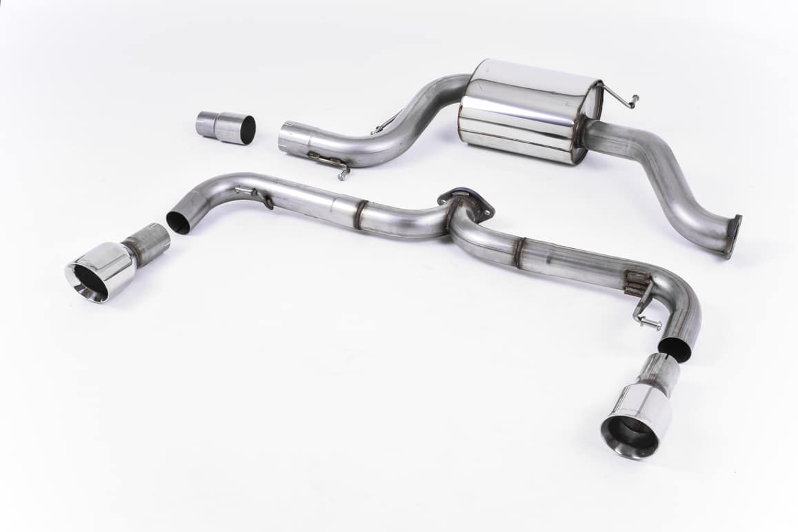 Milltek VW Golf VI GTI 'Edition 35' 3inch Race dual cat-back sys
