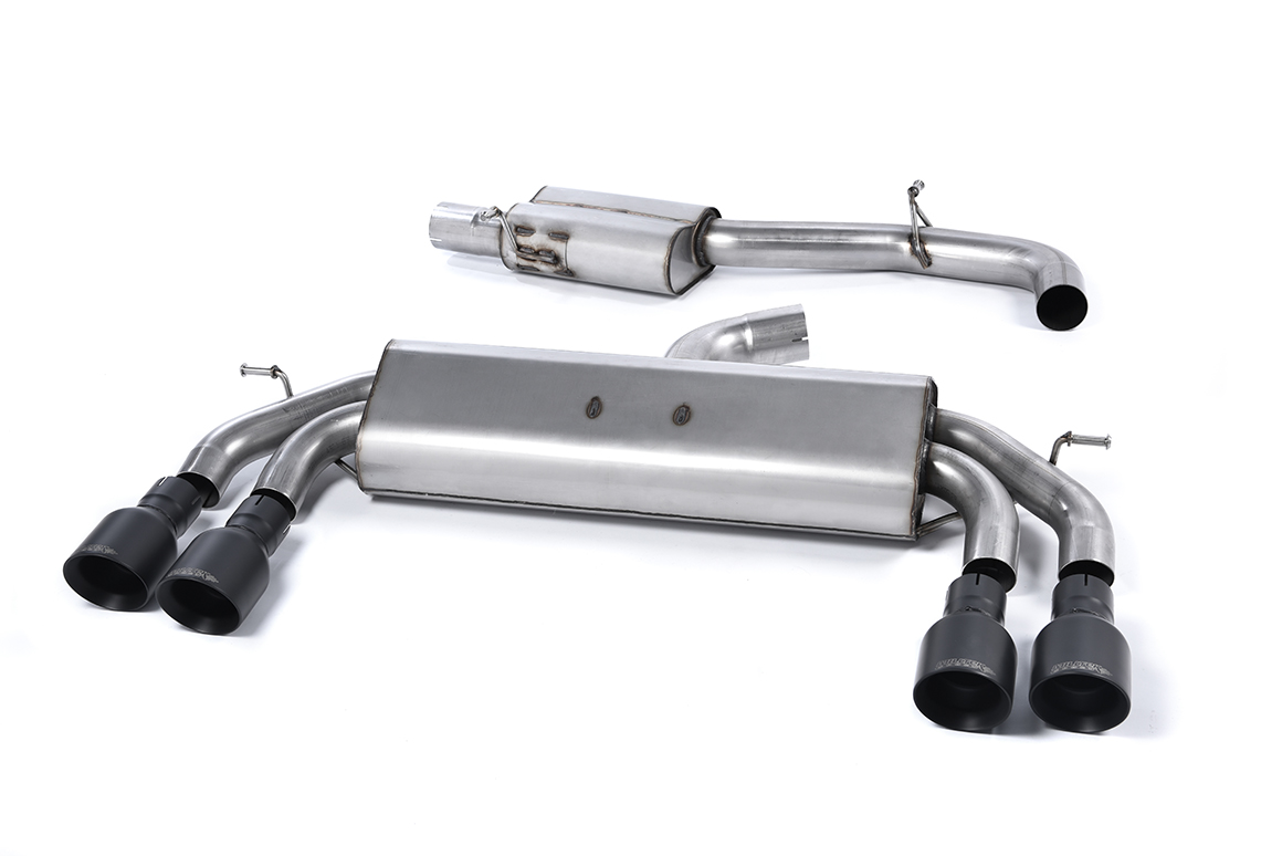 Audi S3 2.0 TFSI quattro Sportback 8V/8V.2 (Non-GPF) Non-Valved Race System Resonated (stiller)