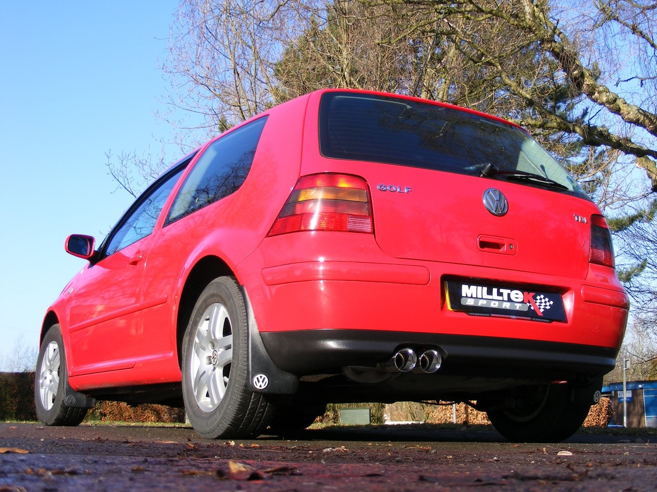Milltek VW Golf IV 1.9 TDI + cat-back systeem met dubbel 80mm GT