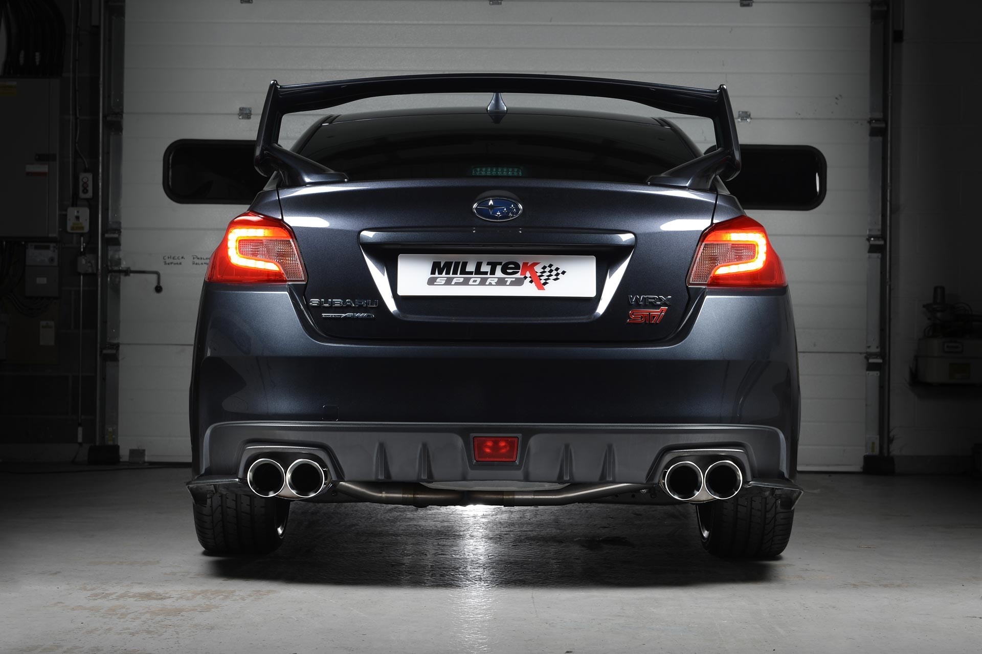 Subaru Impreza WRX STi Cat-back Milltek Titanium