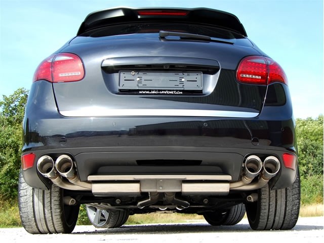 Milltek Porsche Cayenne 958 Turbo 4.8 V8 Quad cat-back systeem m