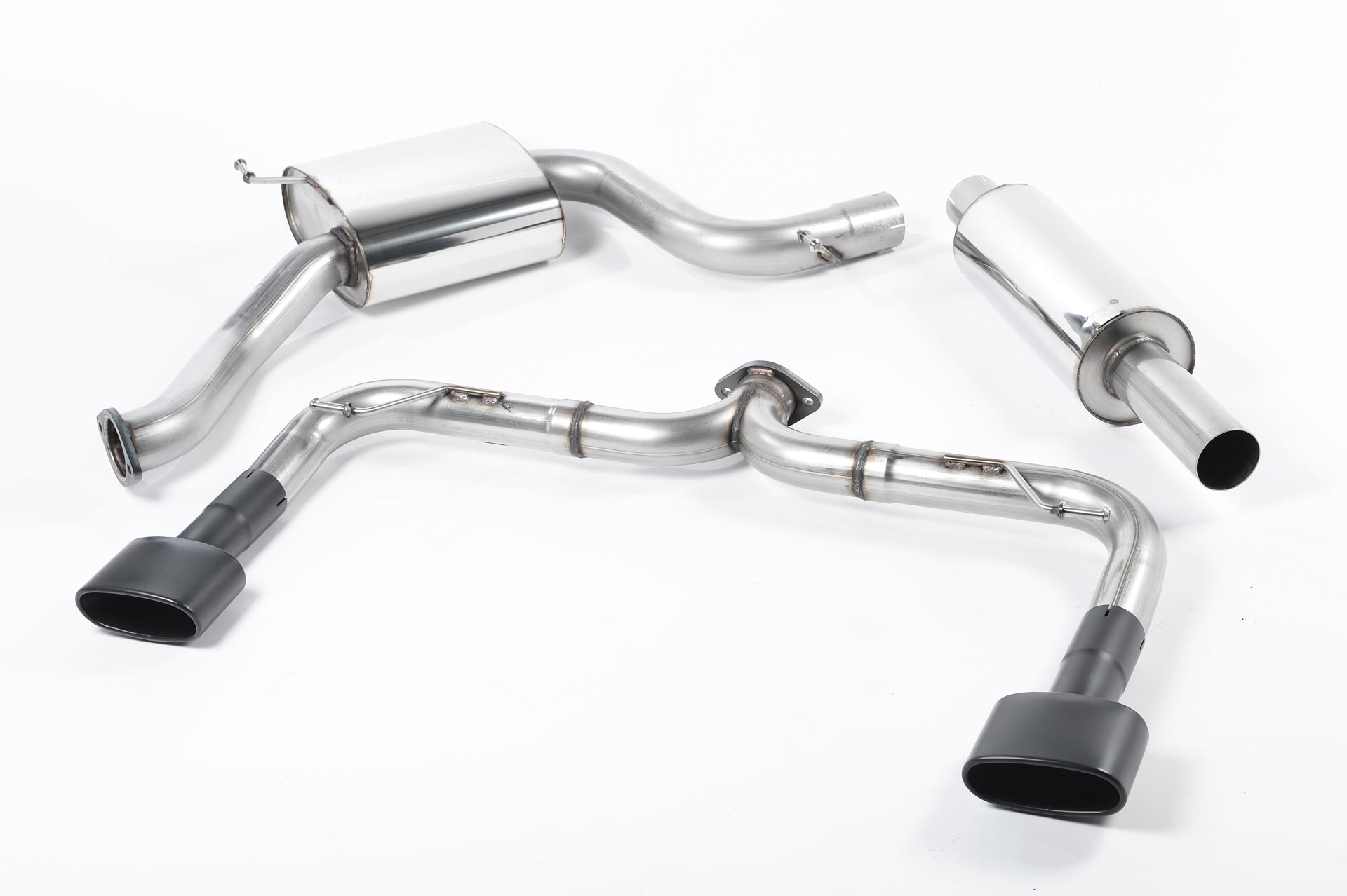 Seat Leon Cupra 280 & 290 2.0 TSI CAT-BACK Luider Black Oval Tips