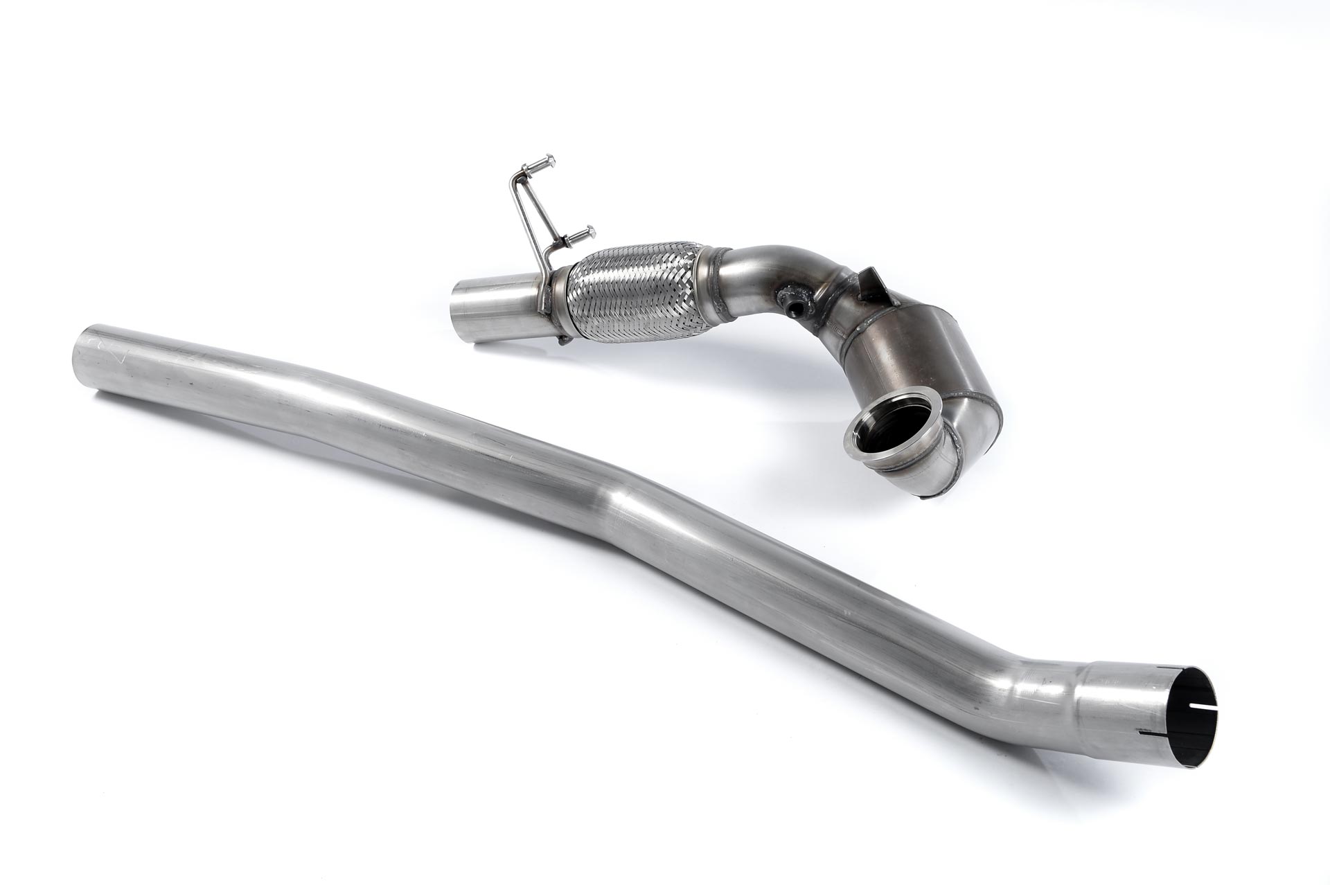 Milltek Large Bore Downpipe and Hi-Flow Sports Cat VW Golf MK7/7.5 R 2.0 TSI 310/300PS