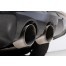 Milltek VW Golf VI R 2.0 TSI dual cat-back systeem met Titanium