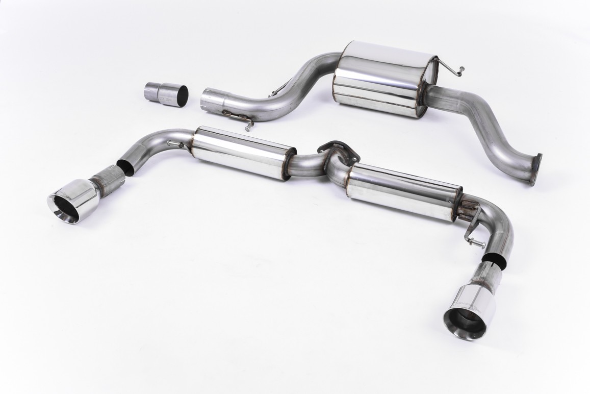 Milltek VW Golf VI GTI 'Edition 35' 3inch Race dual cat-back sys