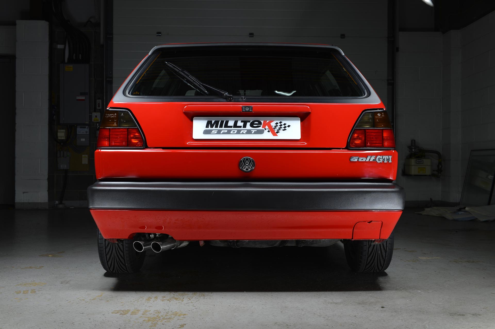 VW Golf II GTI 8v Milltek Front Pipe-back Uitlaat systeem