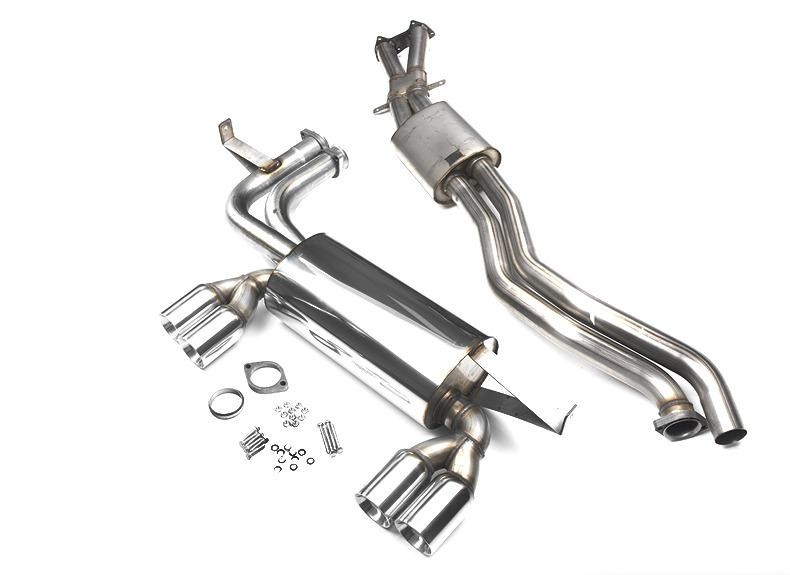Milltek 3 SERIES (E46) M3 3.2 COUPE - CABRIOLET Cat-back Quad 80